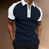 Polo Shirts Spring/Summer Raglan Sleeve T-shirt Top