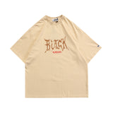 Blackair T Shirt Summer Short Sleeve Retro Casual T-shirt