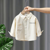 Toddler Boys Jackets Boys' Shirt Autumn Cool Handsome Top