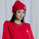 Yankee and Dogers Winter Hat Autumn and Winter Woolen Hat Couple Embroidery Men and Women Knitted