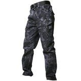 Tactics Style Outdoor Casual Pants Waterproof Camouflage Pants City plus Size Multi-Bag Combat Pants