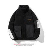 Men Coat down Jacket Men's American Fashion Brand Winter Thicken Thermal Casual Jacket