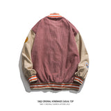 Letterman Jacket Outfit Senior Jackets Varsity Baseball Coat Men's Spring and Autumn Casual Jacket Men's Top