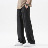 Men Sweatpants Casual Pants Men's Summer Wide Loose All-Match Trendy Trousers
