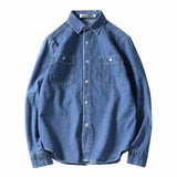 Denim Shirts Spring and Autumn Denim Shirt Jacket