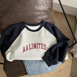 Diana Harvard Sweatshirt Retro Crew Neck Loose Sweater