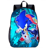 Shadow Backpack Sonic Schoolbag for Elementary School Students