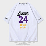 In Memory of Kobe T Shirt Short-Sleeved T-shirt Men's Basketball Sports