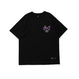 Man Tees Painting Letter Pattern Short Sleeve T-shirt