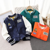 Children Baseball Jacket Small Yellow Duck Children's Clothing Boys' Baseball Jacket Autumn Clothes