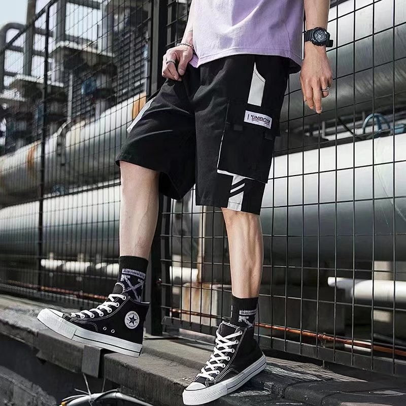 Summer Men Shorts Loose Summer Casual Pants