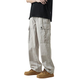 Men Cargo Pants Overalls Men's Autumn Loose