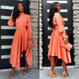 Bella Hadid Dress Fashionable Corset High Collar Dress