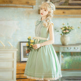 Gothic Lolita Harajuku Style Clothing Lolita Dress Summer Light Lo Pastoral Style Everyday Dress Female