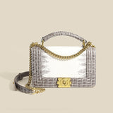 Jackie Kennedy Bag One-Shoulder Crossbody Chain Square Bag