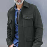 John Dutton Jacket Autumn and Winter Middle East Vintage Shirt European and American Style Men's Clothing Coat Jacket