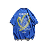 Man Summer T Shirt Heart Printing