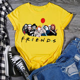 Friends Joey T Shirt Female Wish Short Sleeve T-shirt Female
