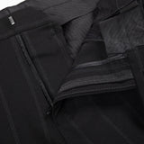 Seersucker Suit Men's Suit Set Striped Two-Piece Suit