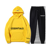 Fear Of God Fog Essentials Hoodie & Sweatpant 2 Piece Set For Men And Women