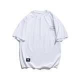 2022 Summer Man Outfits Loose Letter Print T-shirt