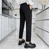 Men Trousers Straight Trousers