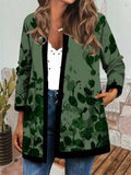 Beth Dutton Outfits Women's Autumn and Winter Personalized Printed Cardigan Casual Jacket