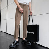Men Trousers Straight Trousers
