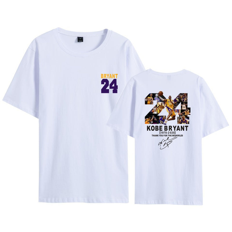 In Memory of Kobe T Shirt Short-Sleeved Basketball Men's Fans