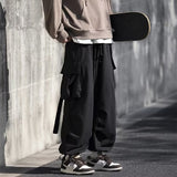 Men Cargo Pants Men's Loose Casual Trousers Pants Autumn