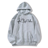 Boy Mama Hoodie Dog Mom Printed Hooded Hoodie