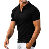 Polo Shirts Summer Men's Polo Shirt Short-Sleeved T-shirt