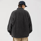 Denim Shirts Men's Casual Loose Jacket Men's