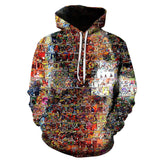 Men Spider Hoodie Marvel Series Sweater 3D Printing Autumn and Winter