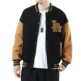 Dodgers Letterman Jacket Outfit Senior Jackets Varsity Baseball College Coat Men's Letters Embroidered Baseball Uniform Autumn Clothing