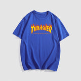 Thrasher T Shirt Thrasher Flame Leisure Sports T Shir Summer
