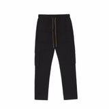 Rhude Pant Breasted Trousers for Men and Women Straight Cargo Pants
