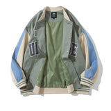 Varsity Jacket Colorblock Baseball Uniform