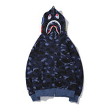 Bape Hoodie Men's Women's Zipper Sweater Jacket
