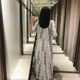 Women Dresses Bohemian Sleeveless Large Swing Dress