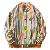 Letterman Jacket Outfit Senior Jackets Varsity Baseball Coat Fall/Winter Loose Casual Jacket