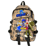 Shadow Backpack Hedgehog Sonic School Bag Backpack Men