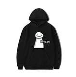 Dreamwastaken Men's Novelty Hoodies Dream Merch Shirt Cartoon Print Sweatshirt Casual Loose-Fitting Hoodie Outerwear Shirt