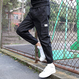 Men Cargo Pants Men's Pants Trendy Spring and Autumn Overalls Men's Loose Leisure Sports