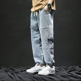 Men Cargo Pants Men's Loose Casual Pants Spring and Autumn Pants