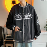 Dodgers Letter Man Jacket Outfit Senior Jackets Varsity Baseball College Coat Autumn Coat Men Loose Jacket