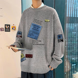 Men's Sweater round Neck Multicolor Sweater