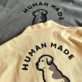 Human Made Sweatshirt Labrador Pattern Flocking Embroidery Knitted Coat