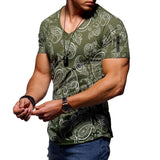 Man Tanks Men's Summer T-shirt Casual Sports Short Sleeve