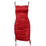 Women Summer Dresses Mini Dress Spring Women's Sexy Slip Dress Dress